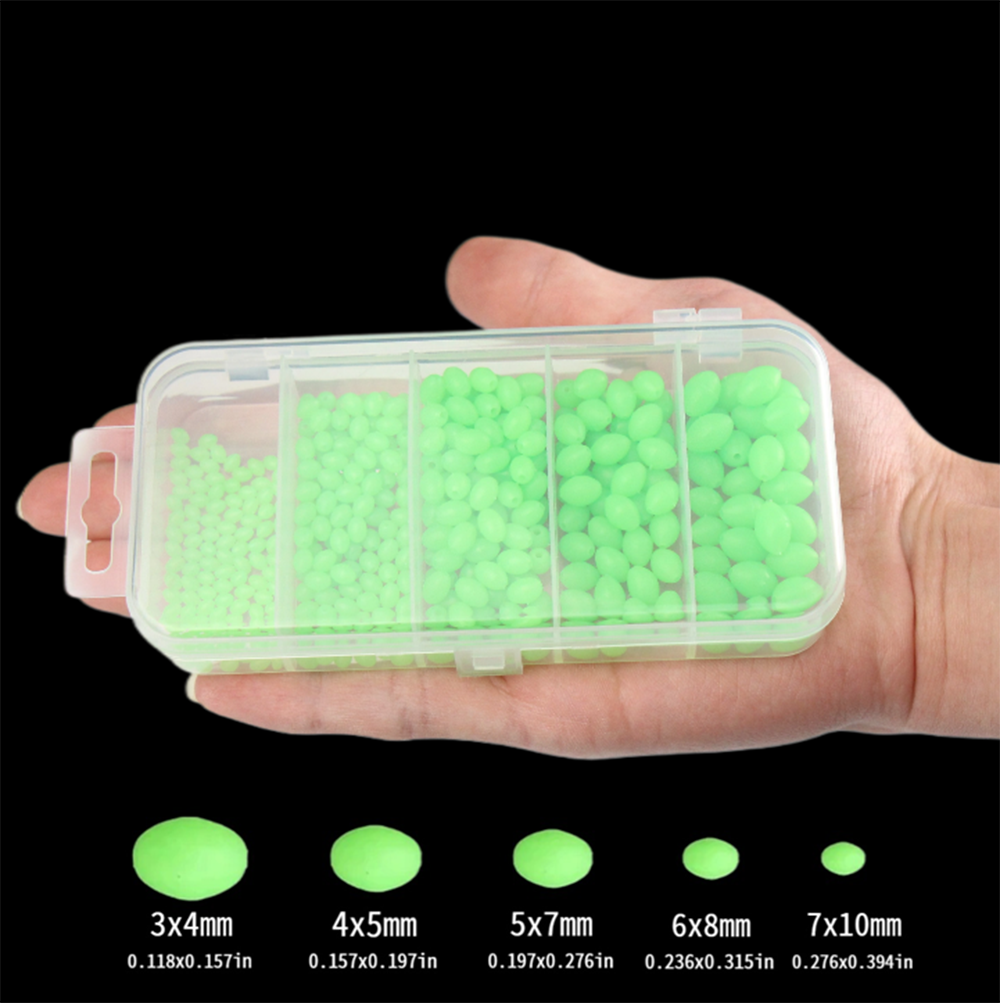 375Pcs/Set Night Luminous Fish - Fishing Lure Soft Plastic recension och pris