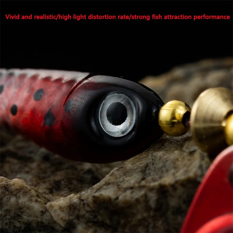 Fishing Spinner Lure Metal Rot - Fishing Lure Blade Bait recension och pris