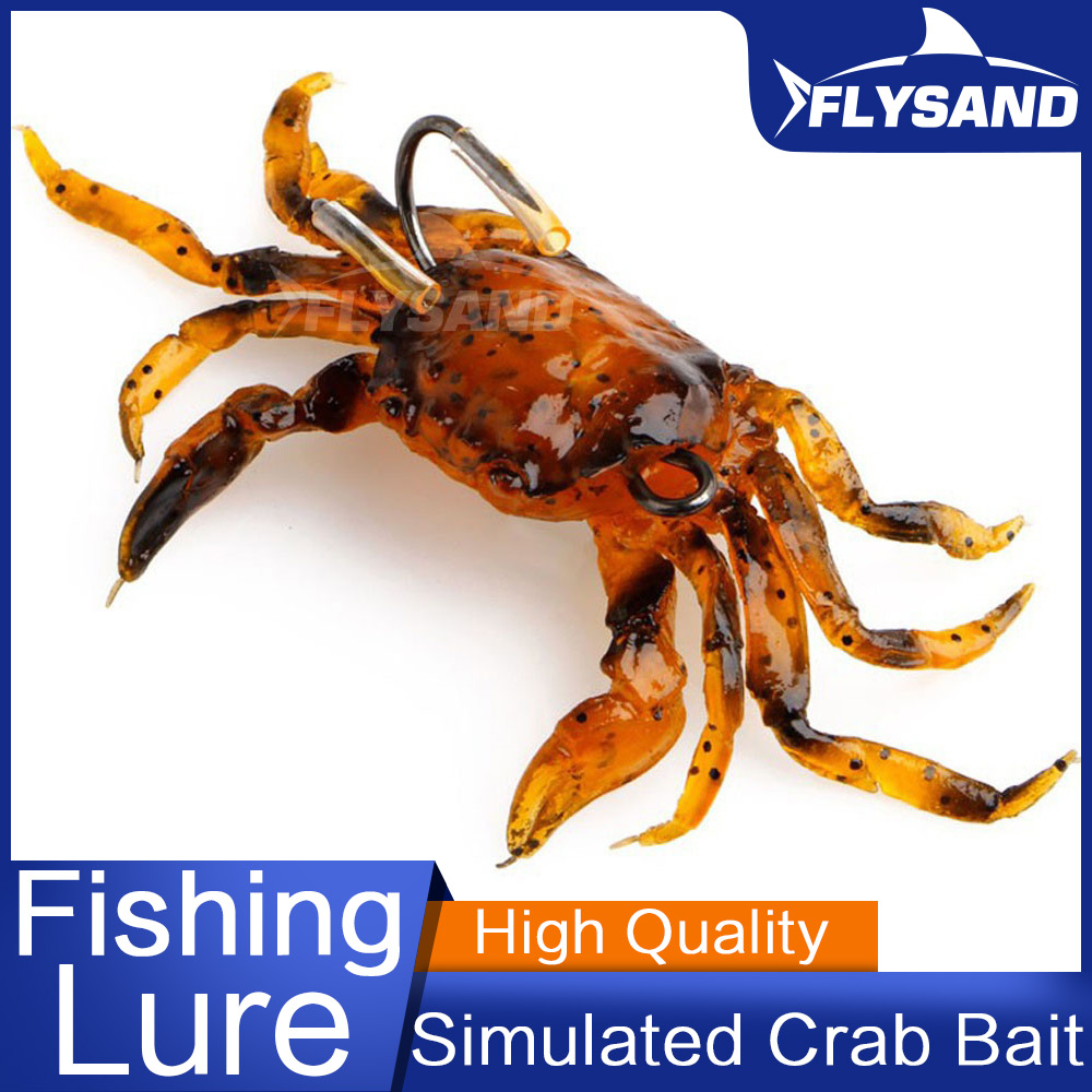 FLYSAND Bionic Crab Silicone S - Fishing Lure Soft Plastic recension och pris
