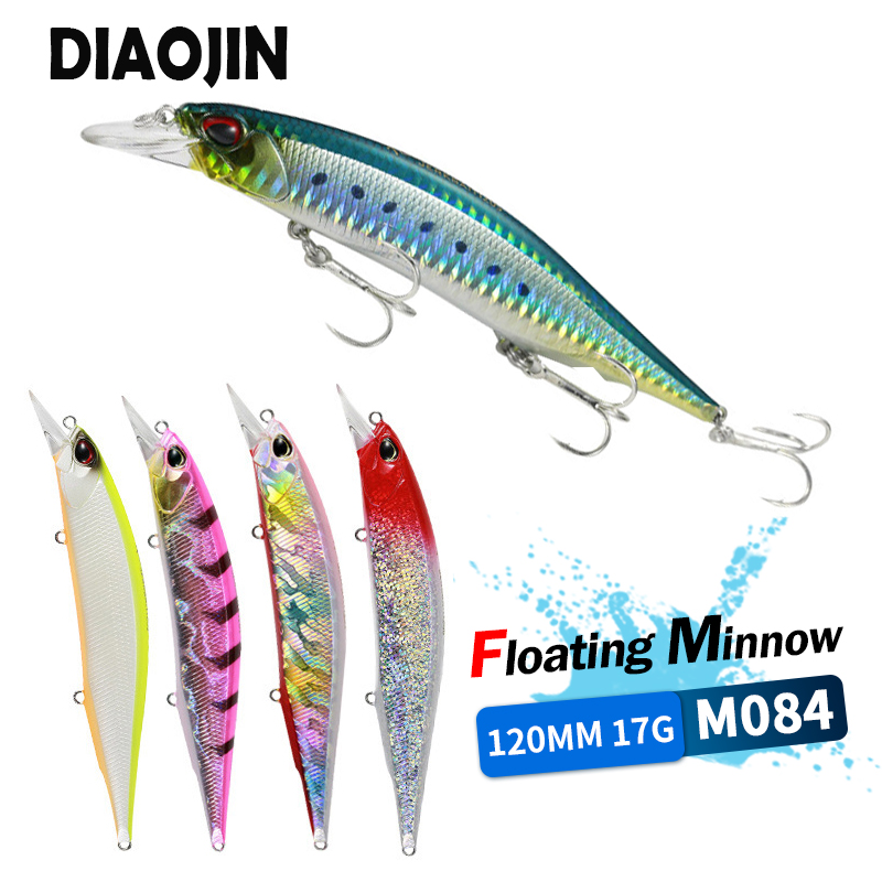 Realis Jerkbait 120F Floating  - Fishing Lure Soft Plastic recension och pris