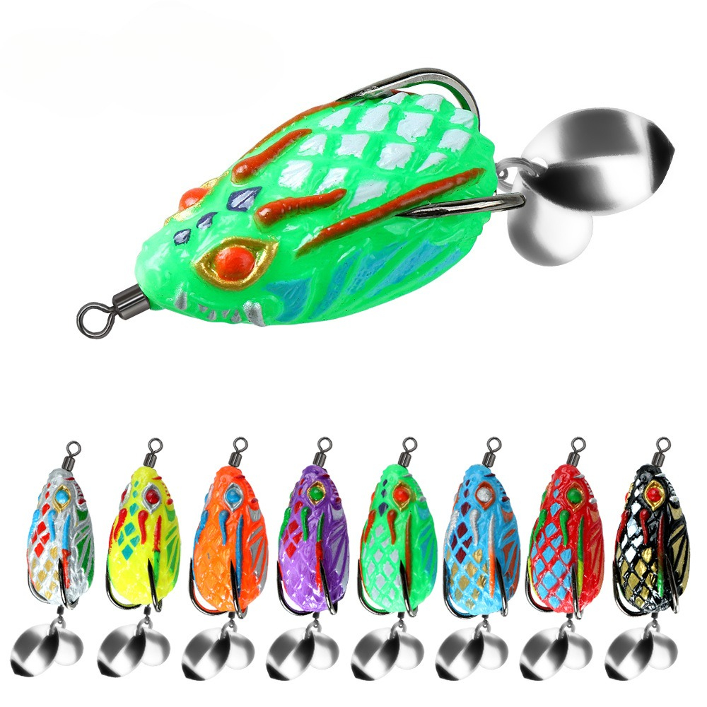 4cm/5.8g 1pc/8pcs Thai Style T - Fishing Lure Blade Bait recension och pris