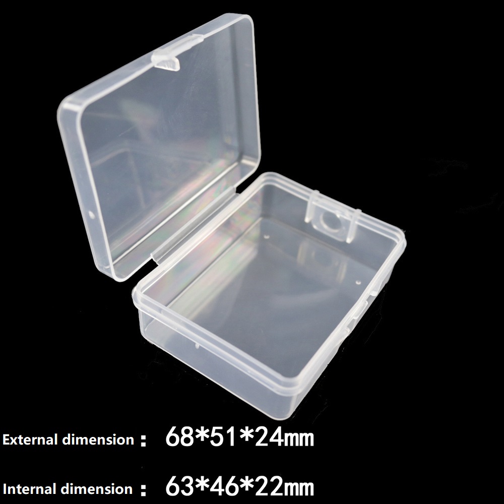 1pcs Transparent Plastic Stora - Fishing Lure Spoon recension och pris