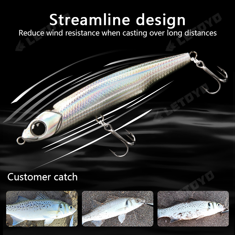LETOYO Sinking Pencil 17g 12g- - Fishing Lure Swimbait recension och pris