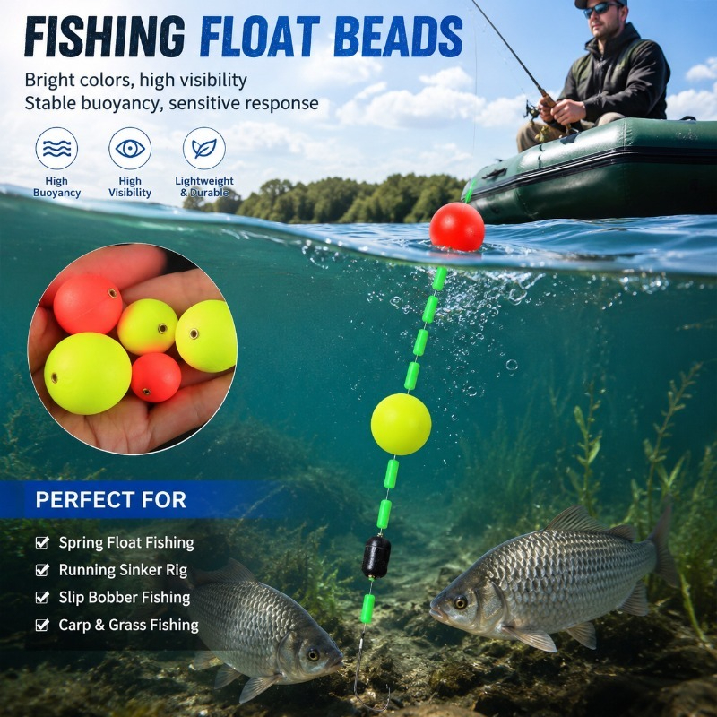 Fishing Float Bobber Set Round - Fishing Lure Topwater recension och pris
