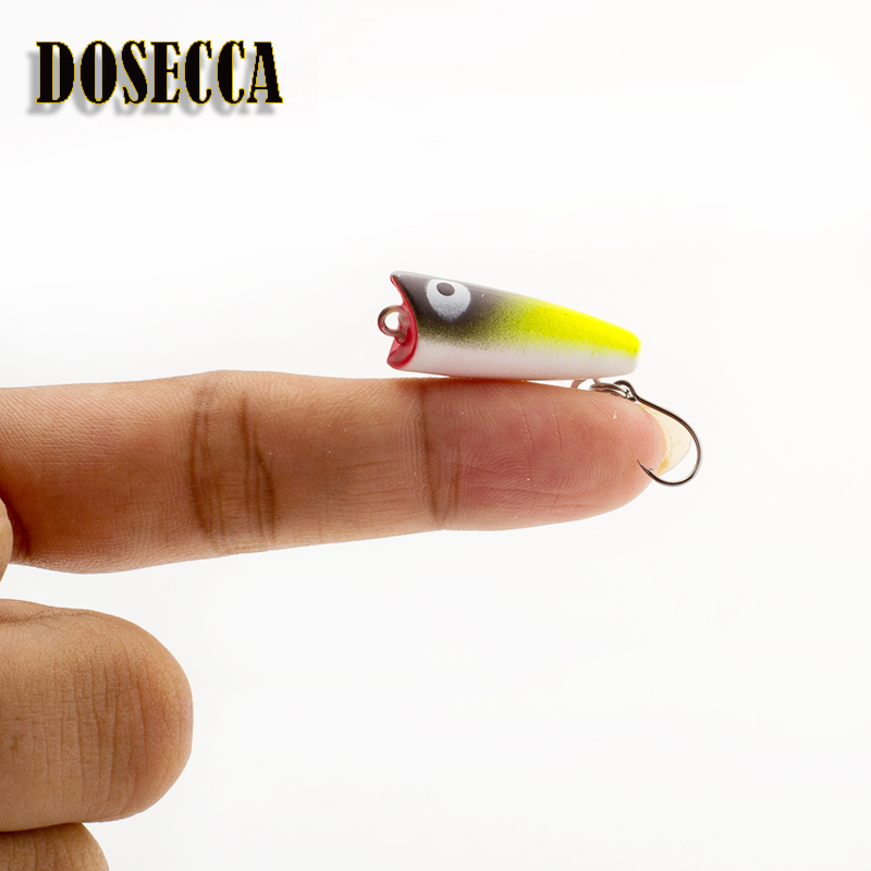 1PCS 2.5cm 1.5g  Topwater Bait - Fishing Lure Popper recension och pris
