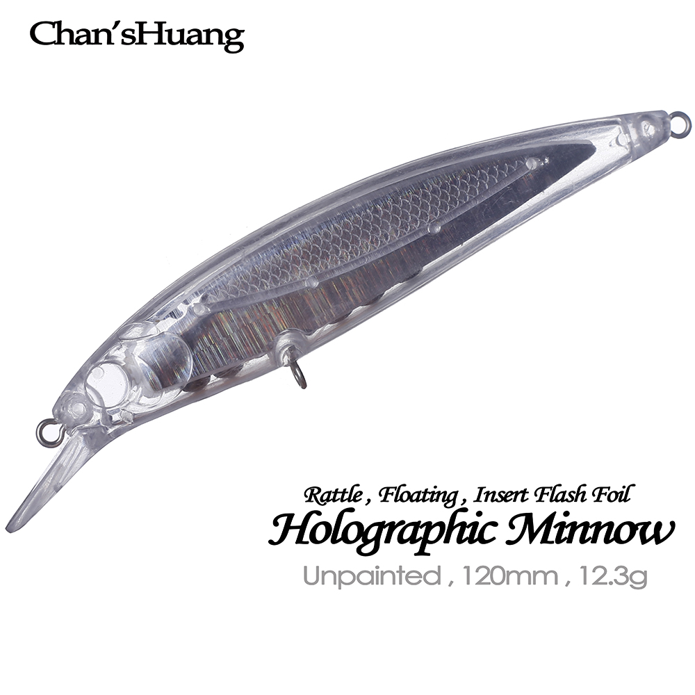 Chan’sHuang 20PCS Unpainted Bl - Fishing Lure Blade Bait recension och pris