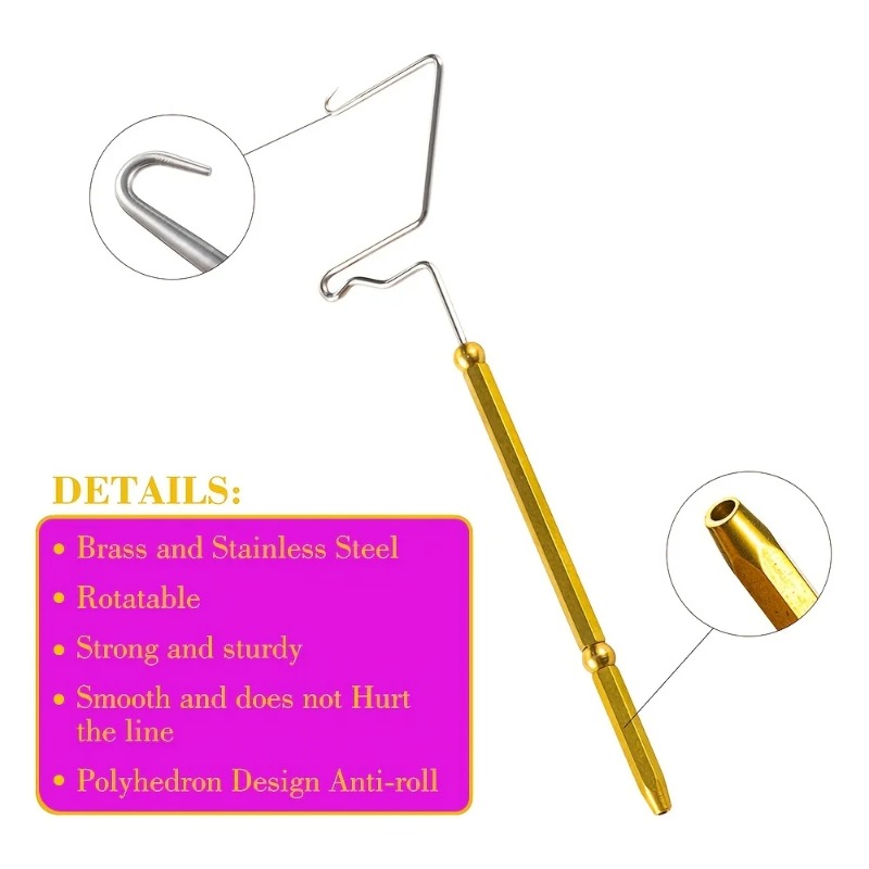 Stainless Steel Fly Tying Tool - Fishing Lure Making Kit recension och pris