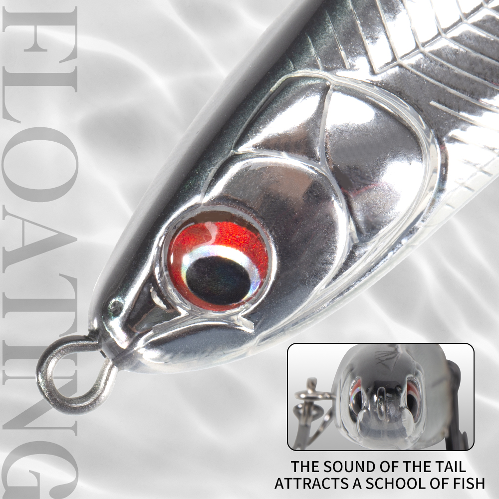 Hunthouse Floating Topwater Dr - Fishing Lure Popper recension och pris