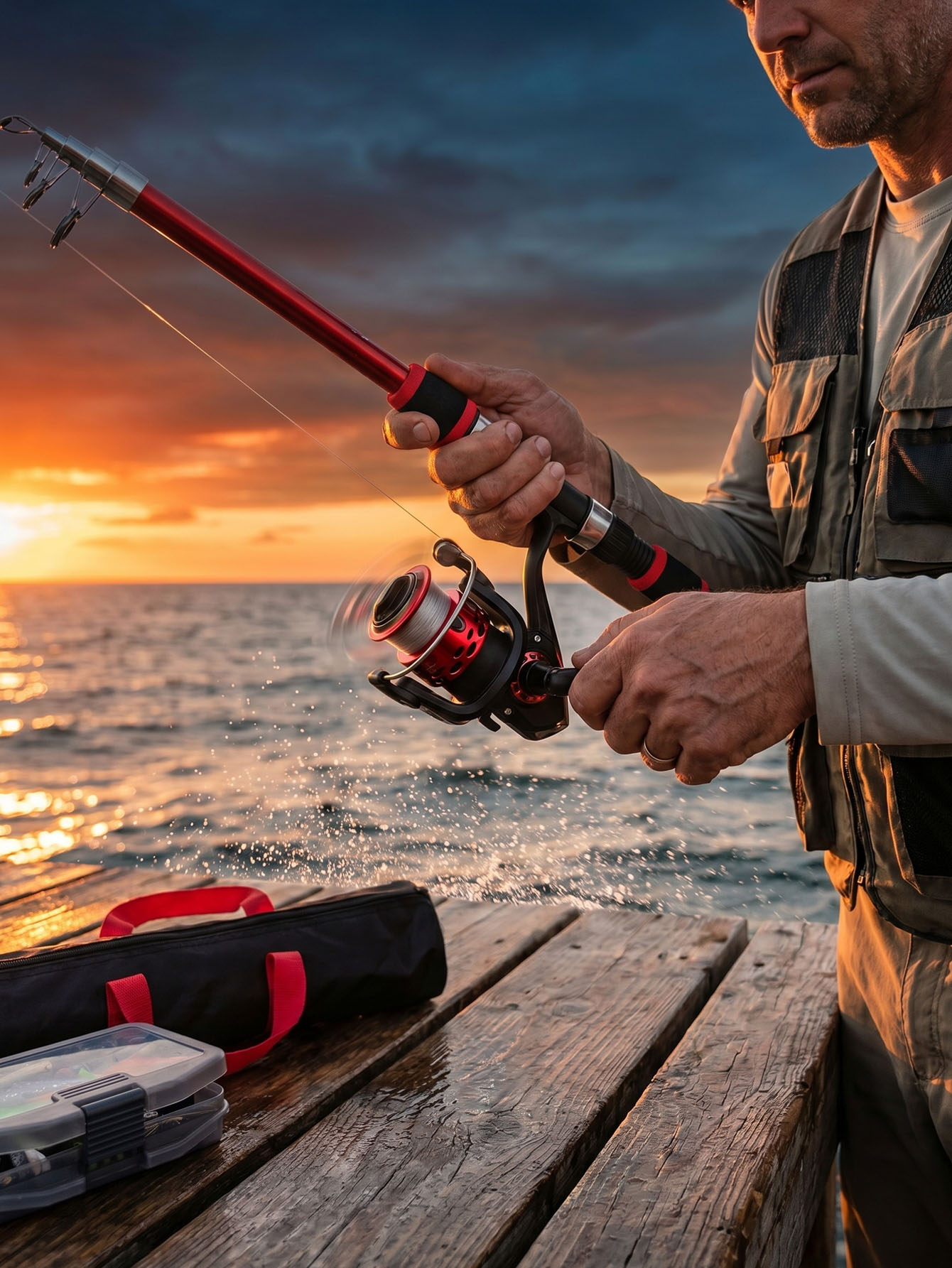 Fishing Rod Reel Combos Collap - Fishing Lure Spinner recension och pris