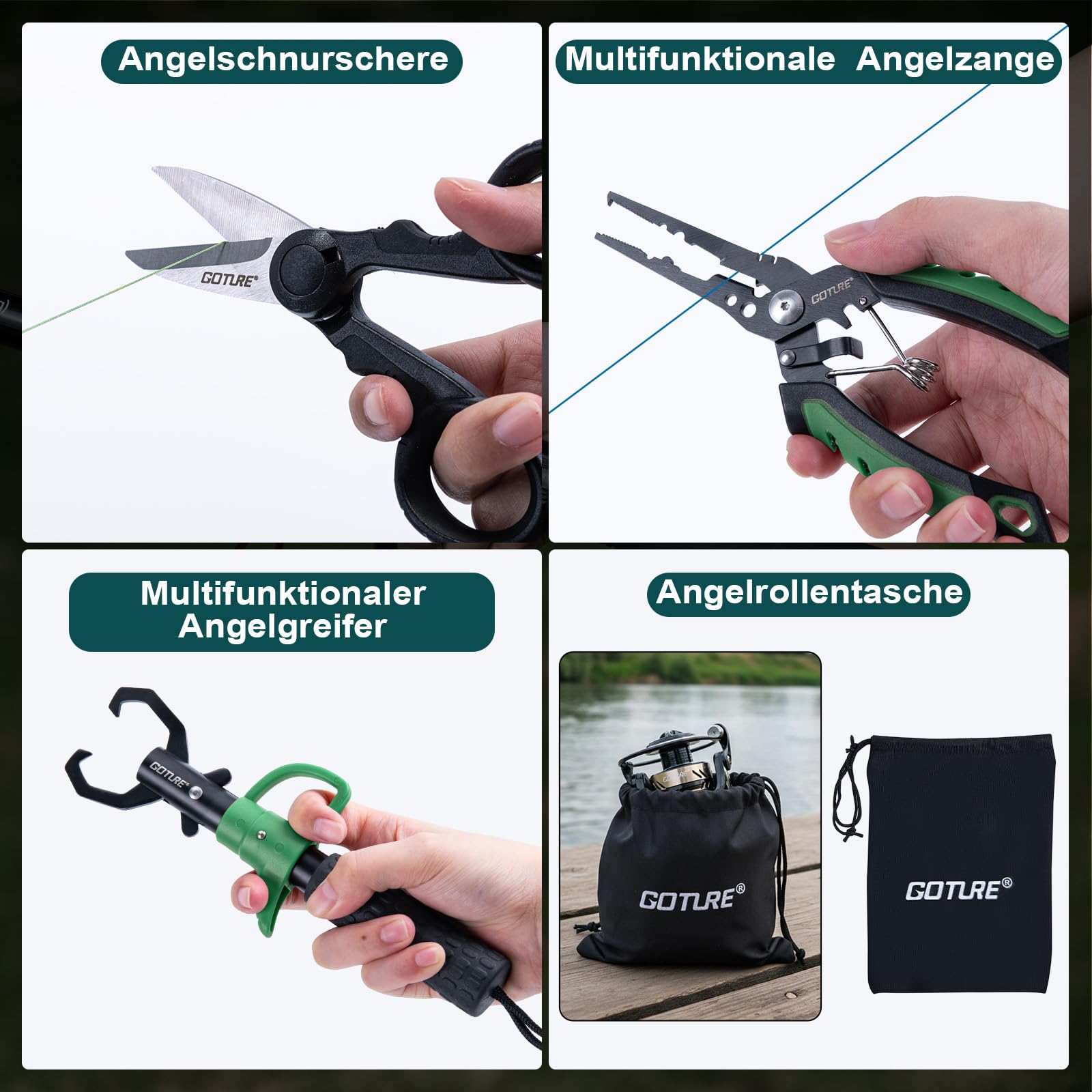 Goture 1.8M-2.7M Carbon Telesc - Fishing Lure Spinner recension och pris