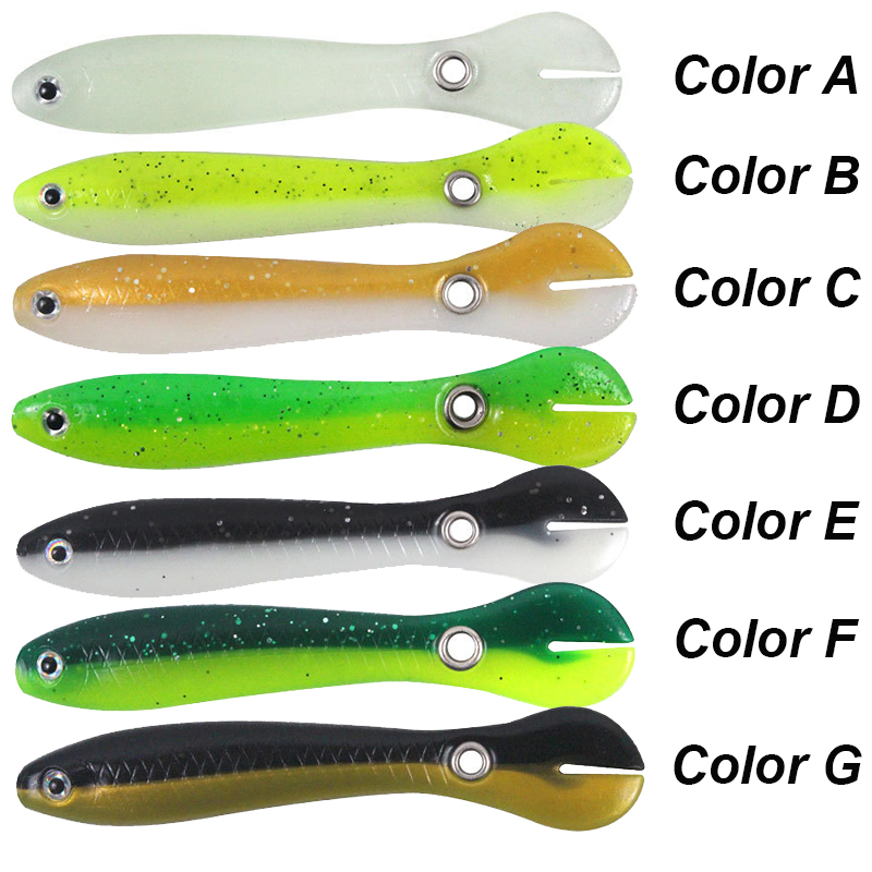YUCONG 3/5PCS Soft Fishing Bai - Fishing Lure Swimbait recension och pris