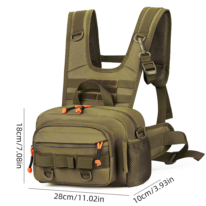 Men Chest Bag Tactical Fishing - Fishing Lure Box recension och pris