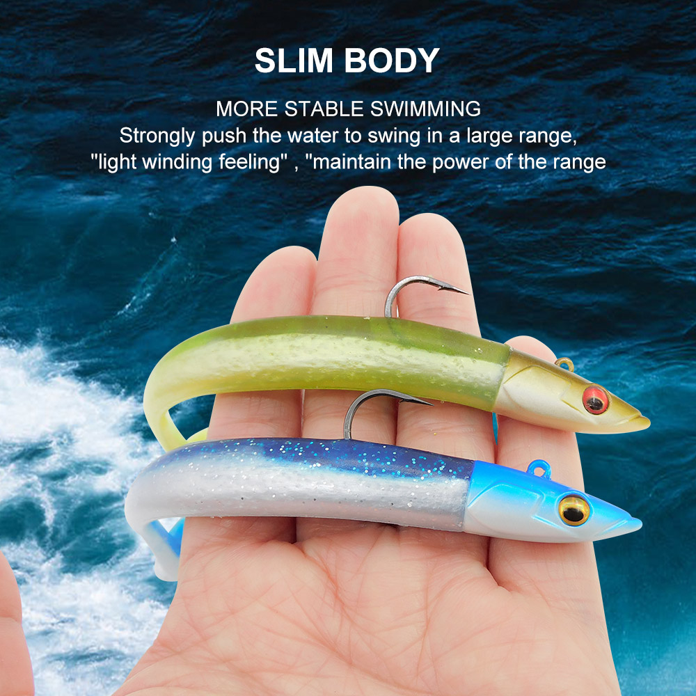 ESFISHING Soft Fishing Lures L - Fishing Lure Soft Plastic recension och pris