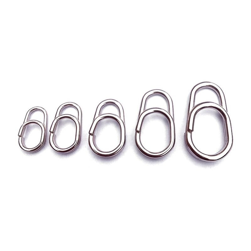 50/100pcs Stainless Steel Ocea - Fishing Lure Accessories recension och pris
