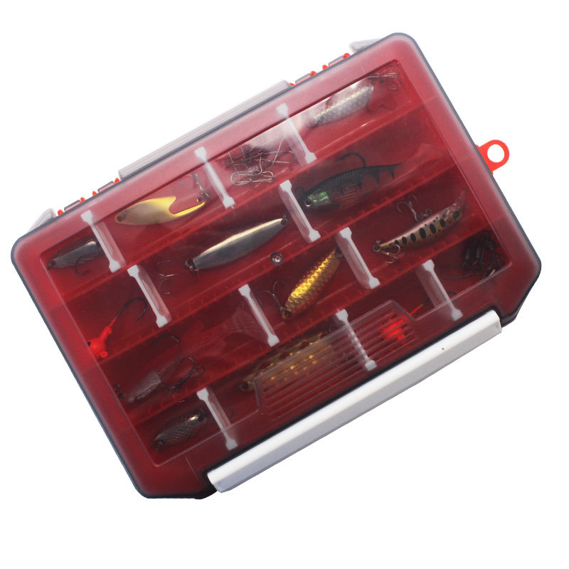 Six color single-layer inserte - Fishing Lure Box recension och pris
