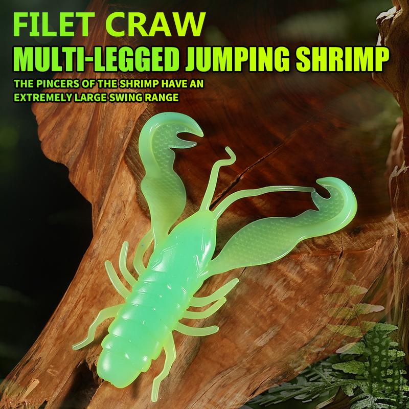 2023 Supercontinent Filet Craw - Fishing Lure Soft Plastic recension och pris